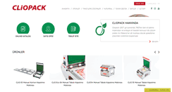 Desktop Screenshot of cliopack.com